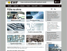 Tablet Screenshot of ewf.cz